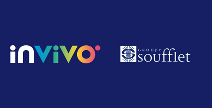 Logo d'InVivo et du groupe Soufflet