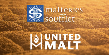 Logo Malteries soufflet et United Malt