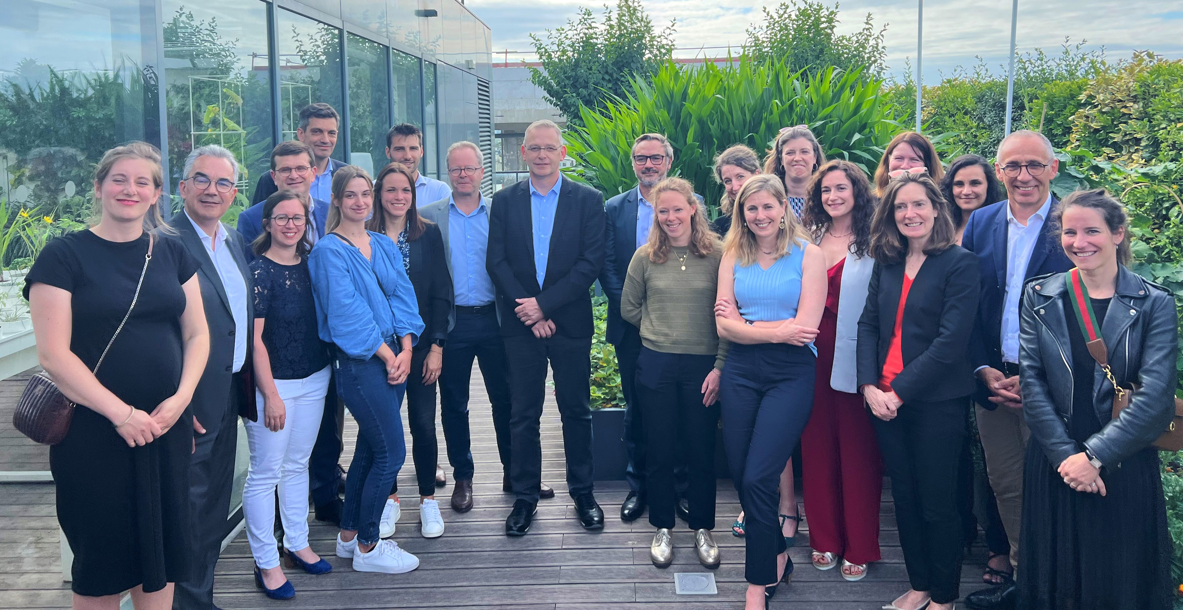 Equipe de travail projet transformation agriculture